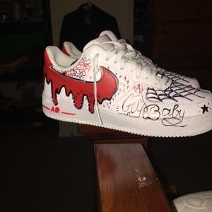 lil peep custom shoes